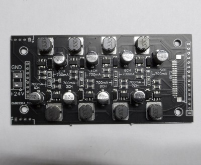 драйвер тока, 8 каналов, 70 Вт